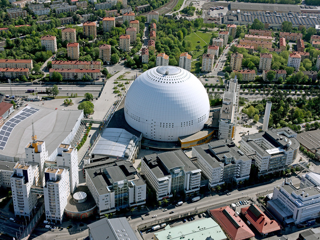 Hovet och Globen